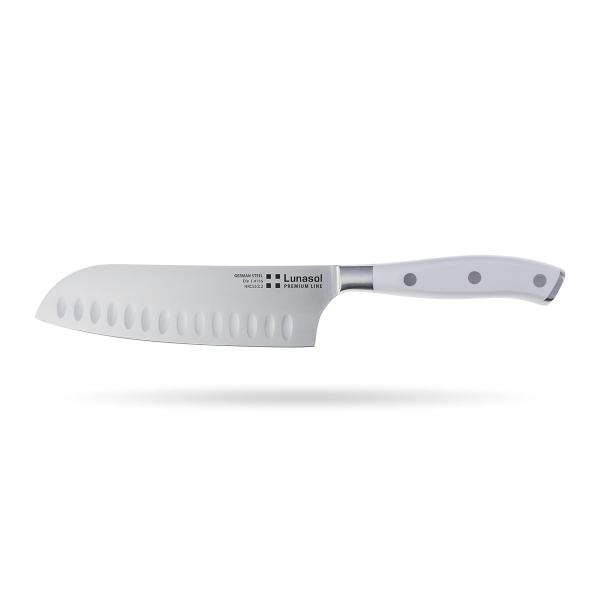 Levně Nůž santoku velký 17,8 cm – Premium
