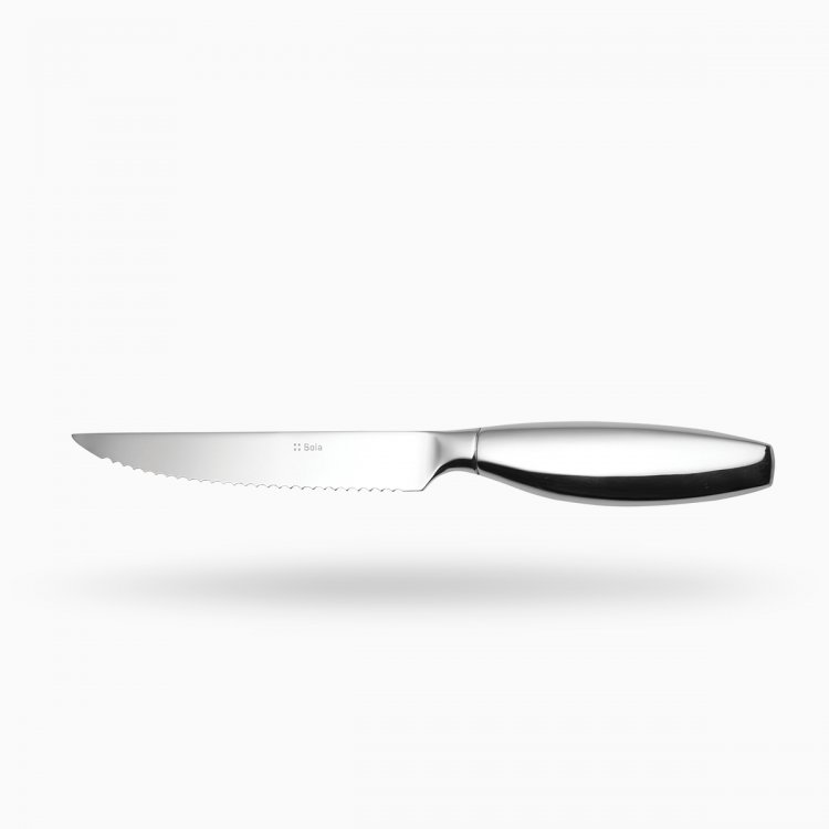 Sola - Steakový nůž s dutou rukojetí 23,5cm - lesklý – Touch me (118552)