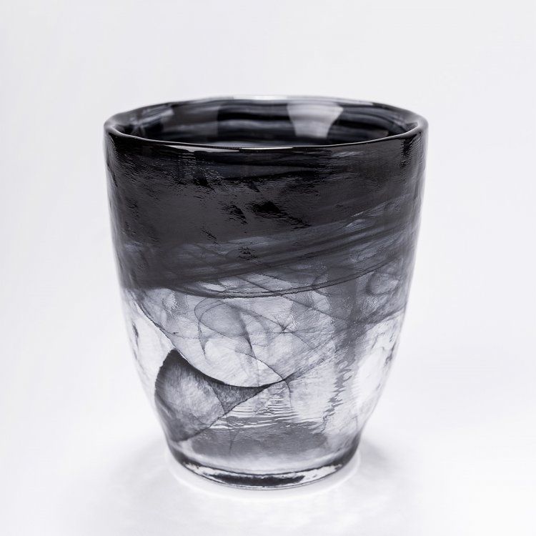 Skleněný set černý 25 ks - Elements Glass