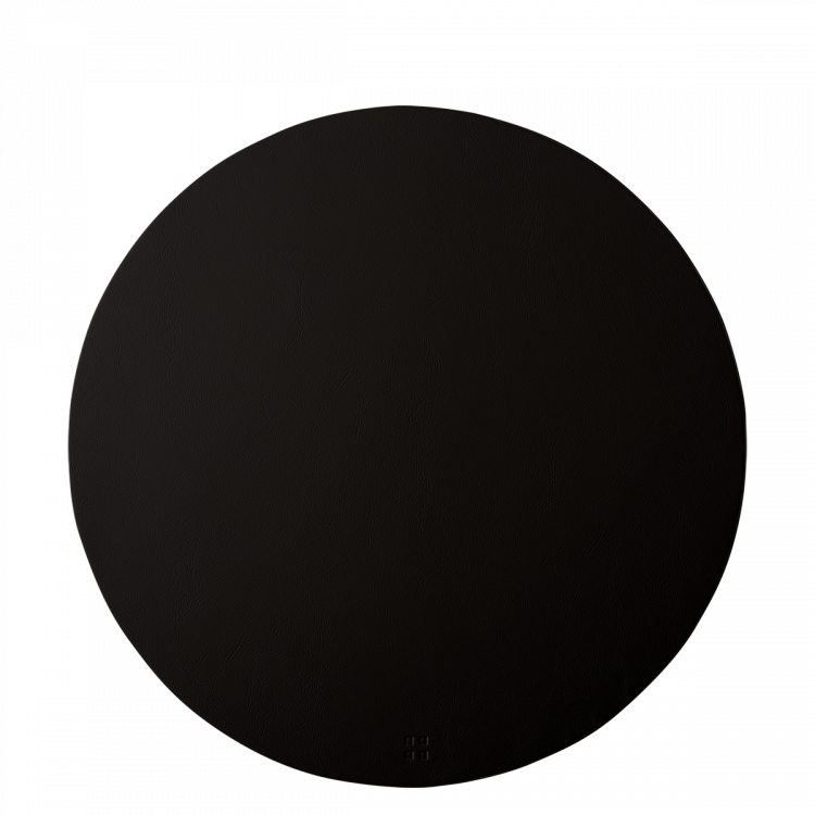 Černé prostírání ø 38 cm – Elements Ambiente (593876)