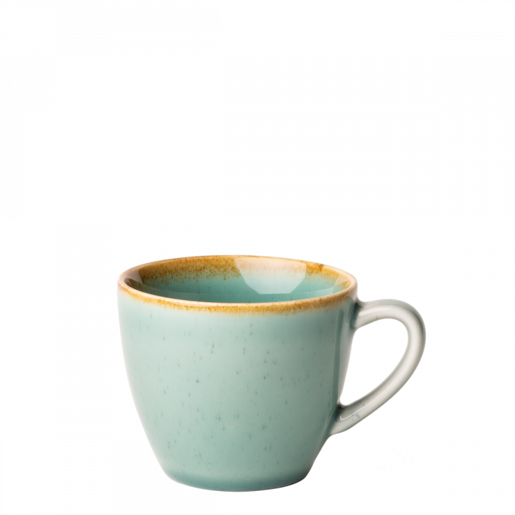 Lunasol - Šálek na kávu 250 ml – Gaya Sand tyrkysový (451966)