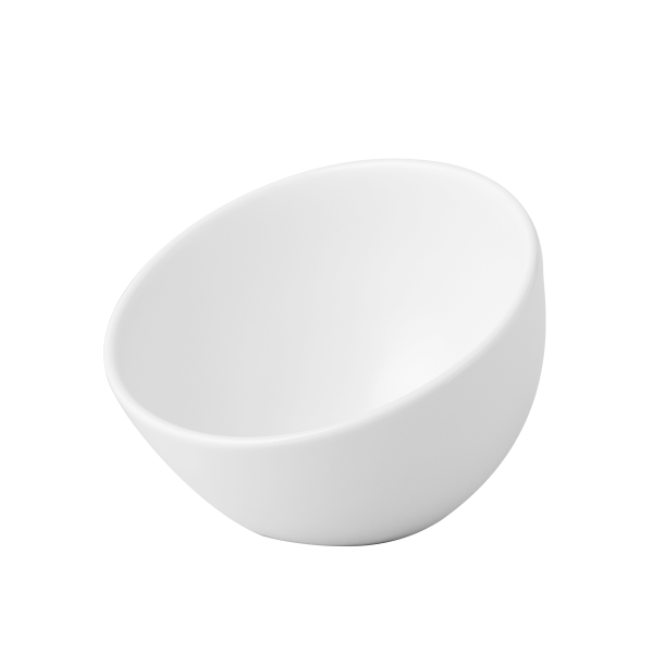 Levně Bílá miska Flow Eco - 14 cm