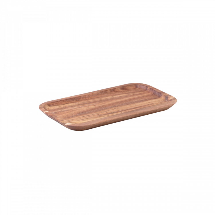Podnos obdĺžnik stredný Agát 25 x 14 cm - FLOW Wooden (593703)
