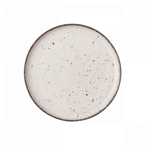 Levně Mělký talíř U-Coupe 20 cm - Gaya Atelier světle šedá