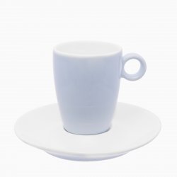 Kávový / čajový podšálek bleděmodrý 15 cm - RGB