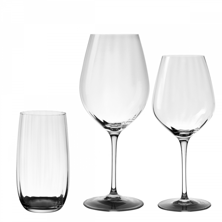 Lunasol - Startovací set sklenic do domácnosti 18 ks – Optima Glas Lunasol (322689)