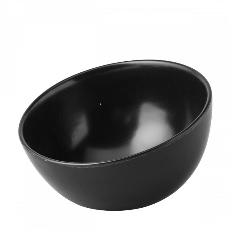 Lunasol - Velká černá miska Flow Eco - 19 cm (452055)