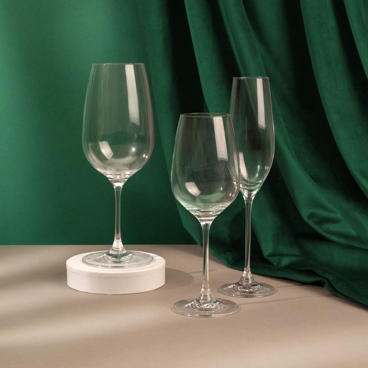 Startovací set pohárů do domácnosti 18 ks – Premium Glas Crystal