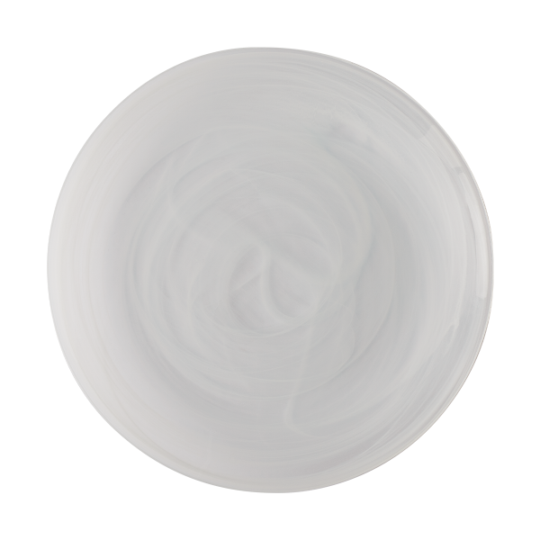 Levně Talíř mělký bílý 28 cm - Elements Glass