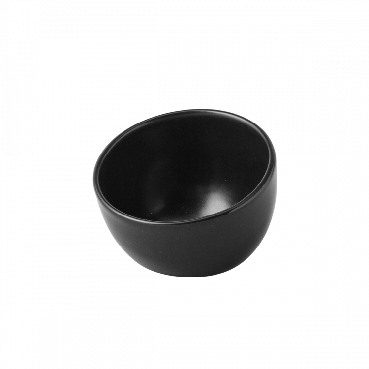 Lunasol - Černá miska Flow Eco - 9 cm (452053)