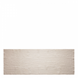 Křídový lněný běhoun na stůl 50 x 140 cm - Gaya Ambiente