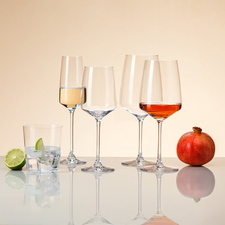 Poháry na šampaňské 250 ml set 4 ks – 21st Glas Lunasol META Glass