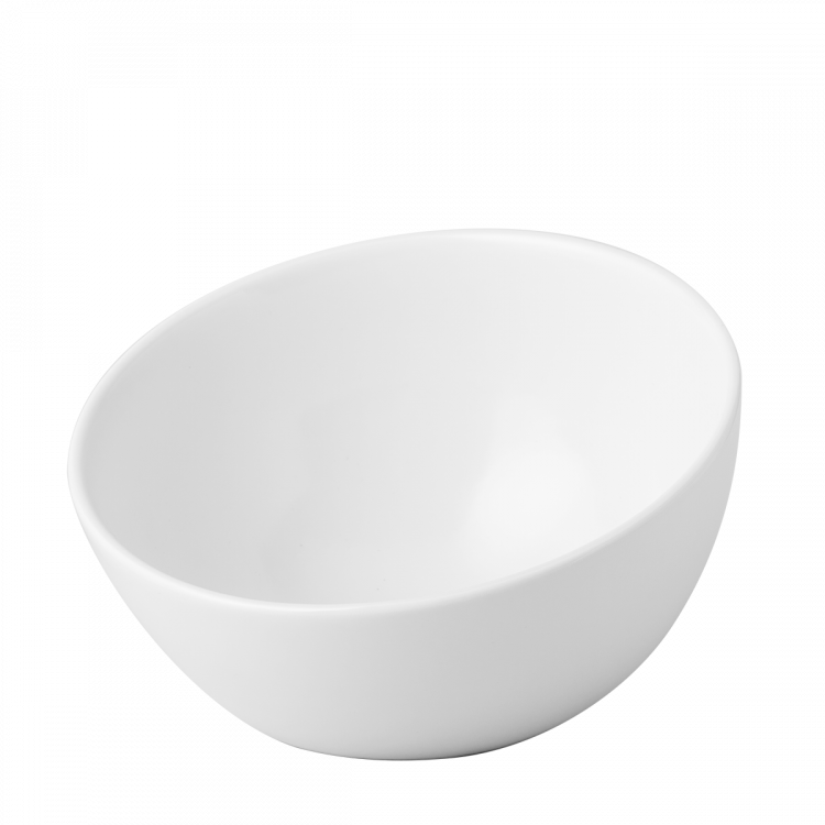 Lunasol - Velká bílá miska Flow Eco - 19 cm (452052)