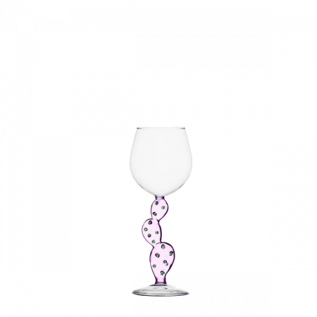Pohár na víno kaktus růžový - Ichendorf