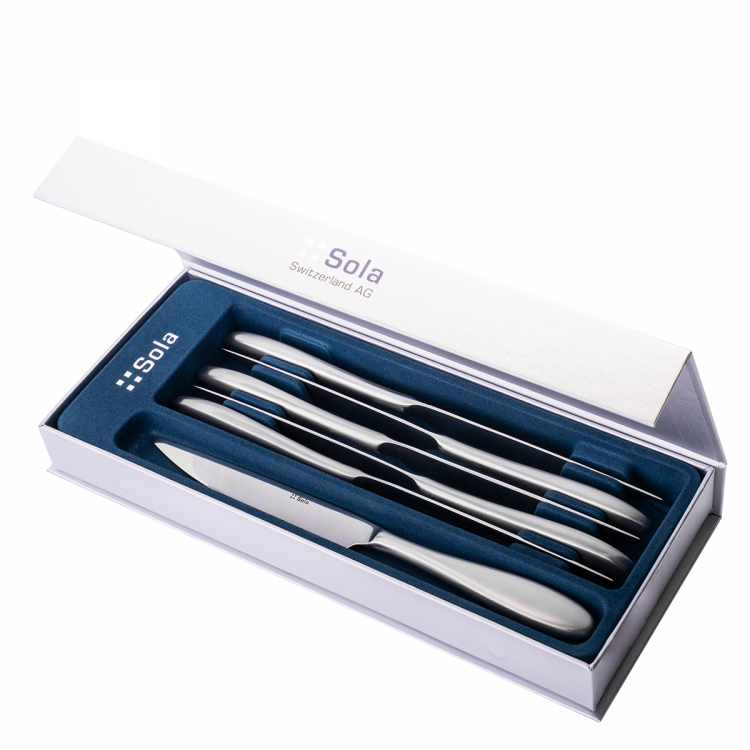 Sola - Steakové nože v magnetickém boxu set 6 ks – Turin (133457)