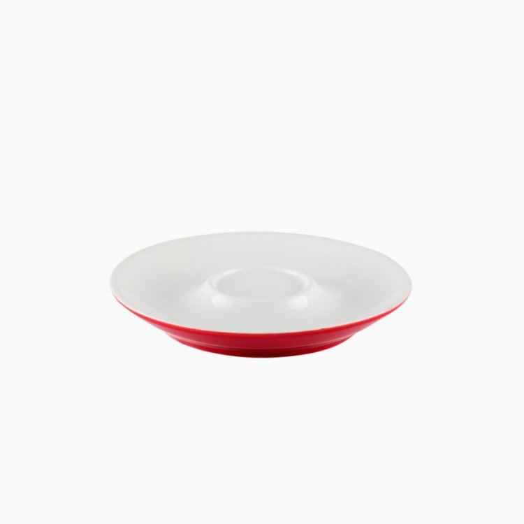Lunasol - Podšálek na kávu / čaj červená 15 cm - RGB (451471)